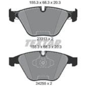 JOGO PASTILHA FREIO DIANTEIRA BMW E-90 2007 A 2011 - TEXTAR