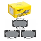 JOGO PASTILHA FREIO DIANTEIRA TOYOTA LAND CRUISER PRADO 2006 A 2010 - TEXTAR JOGO PASTILHA FREIO DIANTEIRA TOYOTA LAND CRUISER PRADO 2006 A 2010 - TEXTAR