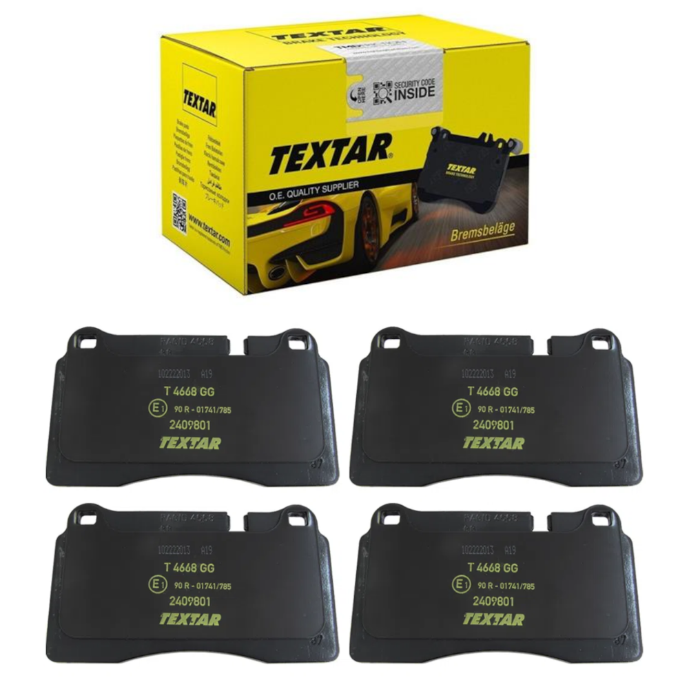 JOGO PASTILHA FREIO DIANTEIRA WOLKSWAGEN TOUAREG 3.6 / 4.2 2010 EM DIANTE - TEXTAR JOGO PASTILHA FREIO DIANTEIRA WOLKSWAGEN TOUAREG 3.6 / 4.2 2010 EM DIANTE - TEXTAR