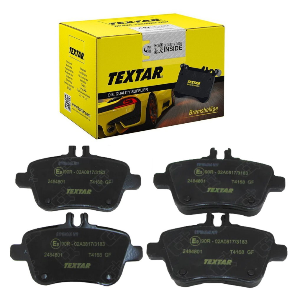 JOGO PASTILHA FREIO TRASEIRA BMW C-CLASS / C 180 / 2012 EM DIANTE - TEXTAR JOGO PASTILHA FREIO TRASEIRA BMW C-CLASS / C 180 / 2012 EM DIANTE - TEXTAR