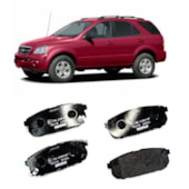 JOGO PASTILHA FREIO TRASEIRA KIA SORENTO 2002 A 2006 - TEXTAR JOGO PASTILHA FREIO TRASEIRA KIA SORENTO 2002 A 2006 - TEXTAR