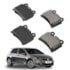 JOGO PASTILHA FREIO TRASEIRA VW VOLKSWAGEN GOLF 1997 A 2005 - TEXTAR JOGO PASTILHA FREIO TRASEIRA VW VOLKSWAGEN GOLF 1997 A 2005 - TEXTAR