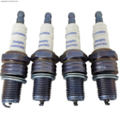 JOGO VELA IGNICAO D-POWER ALFA ROMEO 2300 / FNM 2000 / 2150 / 1977 A 1987 / CHRYSLER POLARA 1973 A 1977 / 1 ELETRODO - DELPHI