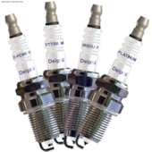 JOGO VELA IGNICAO IRIDIUM BMW 118I 2.0 2009 A 2012 / 120I 2.0 2004 A 2009 / 320I 2.0 2005 EM DIANTE / 1 ELETRODO - DELPHI
