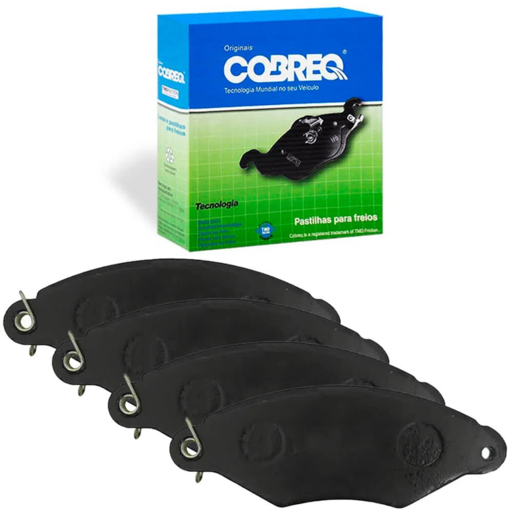 KIT 4 PASTILHA FREIO DIANTEIRO CITROEN XSARA 1.4I/1.5/1.6/1.8/1.9 97/00 / KANGOO 1997 - COBREQ KIT 4 PASTILHA FREIO DIANTEIRO CITROEN XSARA 1.4I/1.5/1.6/1.8/1.9 97/00 / KANGOO 1997 - COBREQ