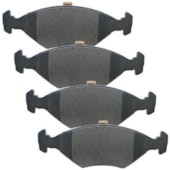 KIT 4 PASTILHA FREIO DIANTEIRO FIAT ARGO DRIVE 1.3 18 CRONOS 1.3 DRIVE  MANUAL AUTOMATICO 19 DOBLO 1.4/1.8 07/09 - COBREQ