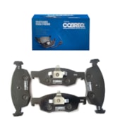 KIT 4 PASTILHA FREIO DIANTEIRO FIAT ARGO DRIVE 1.3 18 CRONOS 1.3 DRIVE  MANUAL AUTOMATICO 19 DOBLO 1.4/1.8 07/09 - COBREQ