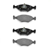 KIT 4 PASTILHA FREIO DIANTEIRO FIAT FIORINO 93/10 FIORINO 1.0 93/96 FIORINO 1.3 91/95 FIORINO 1.5 93/01 FIORINO 1.6 94 - COBREQ