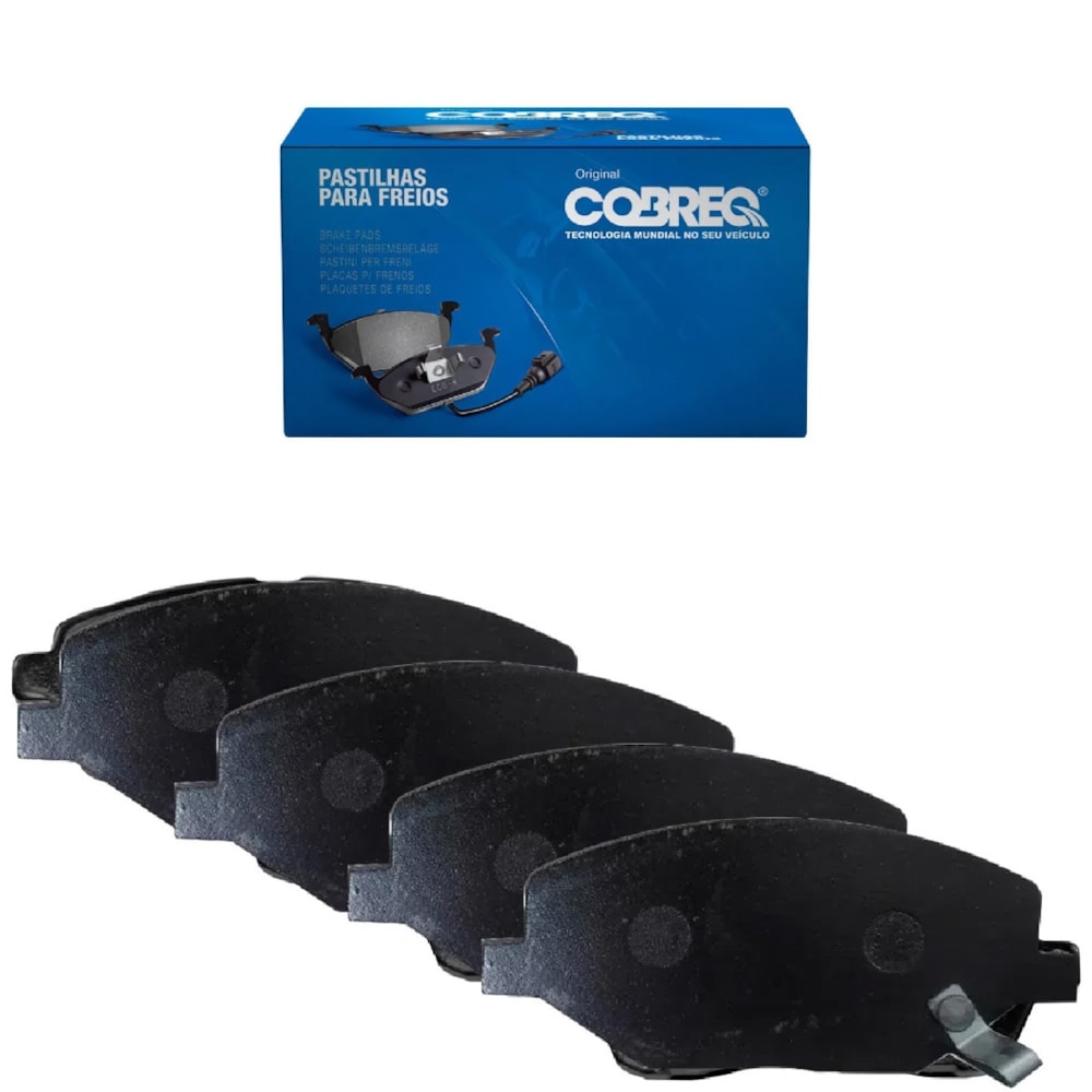 KIT 4 PASTILHA FREIO DIANTEIRO FIAT TORO 1.8/2.0 2016 / JEEP COMPASS 2.0 2017 / RENEGADE LONGITUDE 1.8/2.0 2015 - COBREQ KIT 4 PASTILHA FREIO DIANTEIRO FIAT TORO 1.8/2.0 2016 / JEEP COMPASS 2.0 2017 / RENEGADE LONGITUDE 1.8/2.0 2015 - COBREQ