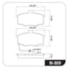 KIT 4 PASTILHA FREIO DIANTEIRO FORD DEL REY 1984 A 1991 / PAMPA 1984 A 1997 / SCALA 84/88 / GM CHEVROLET IPANEMA 90/96 / - COBREQ KIT 4 PASTILHA FREIO DIANTEIRO FORD DEL REY 1984 A 1991 / PAMPA 1984 A 1997 / SCALA 84/88 / GM CHEVROLET IPANEMA 90/96 / - COBREQ