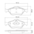 KIT 4 PASTILHA FREIO DIANTEIRO FORD ECOSPORT DIESEL / ECOSPORT FREESTYLE/XL/XLS / 2009 A 2012 / FIESTA HATCH 2003 A 2009 - COBREQ KIT 4 PASTILHA FREIO DIANTEIRO FORD ECOSPORT DIESEL / ECOSPORT FREESTYLE/XL/XLS / 2009 A 2012 / FIESTA HATCH 2003 A 2009 - COBREQ