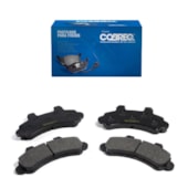 KIT 4 PASTILHA FREIO DIANTEIRO FORD F1000 94/98 GM CHEVROLET A20 /BONANZA /C20 /D20 /VERANEIO 94/97 SILVERADO 97/99 - COBREQ