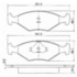 KIT 4 PASTILHA FREIO DIANTEIRO FORD GALAXY VERSAILLES 90/94 VW VOLKSWAGEN SANTANA 1.8/2.0 SANTANA QUANTUM 1.8 88/94 - COBREQ KIT 4 PASTILHA FREIO DIANTEIRO FORD GALAXY VERSAILLES 90/94 VW VOLKSWAGEN SANTANA 1.8/2.0 SANTANA QUANTUM 1.8 88/94 - COBREQ