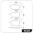 KIT 4 PASTILHA FREIO DIANTEIRO GM CHEVROLET ASTRA 1999 A 2010 / MERIVA / VECTRA / 2002 A 2010 / ZAFIRA 2001 A 2010 - COBREQ KIT 4 PASTILHA FREIO DIANTEIRO GM CHEVROLET ASTRA 1999 A 2010 / MERIVA / VECTRA / 2002 A 2010 / ZAFIRA 2001 A 2010 - COBREQ