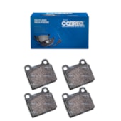 KIT 4 PASTILHA FREIO DIANTEIRO GM CHEVROLET CHEVETTE / MARAJO / 1973 A 1993 / CHEVETTE JUNIOR 92/93 / CHEVY 500 83/94 - COBREQ
