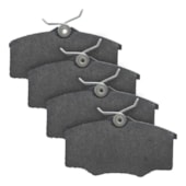 KIT 4 PASTILHA FREIO DIANTEIRO HONDA CIVIC 1.6 1999 A 2001 / CIVIC 1.7 2000 A 2006 / CIVIC 1.8 2006 A 2011 - COBREQ