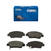 KIT 4 PASTILHA FREIO DIANTEIRO HONDA CRZ 1.5 HYBRID 2010 / JAZZ III/IV 2007 / MOBILIO 1.5 IDTEC / SHUTTLE 1.5 / 2013 - COBREQ