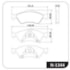 KIT 4 PASTILHA FREIO DIANTEIRO HONDA FIT 1.4/1.5 2004 A 2009 - COBREQ KIT 4 PASTILHA FREIO DIANTEIRO HONDA FIT 1.4/1.5 2004 A 2009 - COBREQ