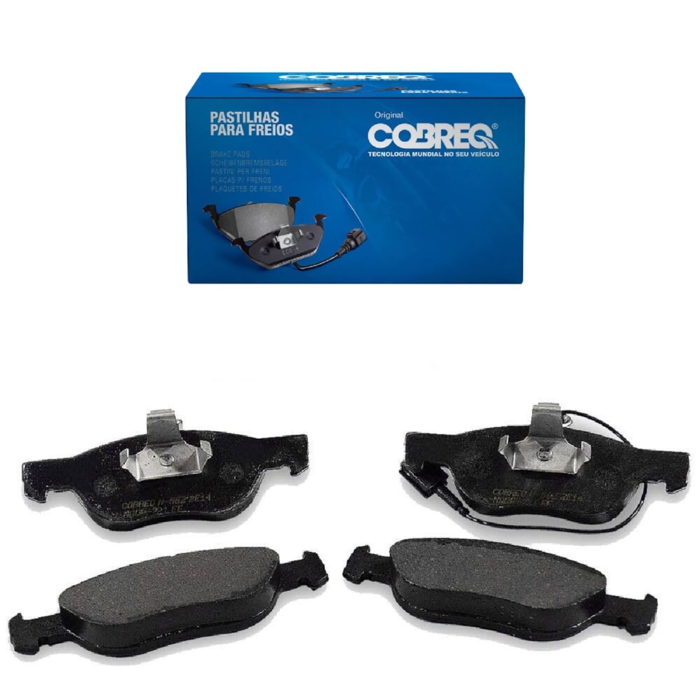 KIT 4 PASTILHA FREIO DIANTEIRO HONDA FIT 1.4/1.5 2004 A 2009 - COBREQ KIT 4 PASTILHA FREIO DIANTEIRO HONDA FIT 1.4/1.5 2004 A 2009 - COBREQ