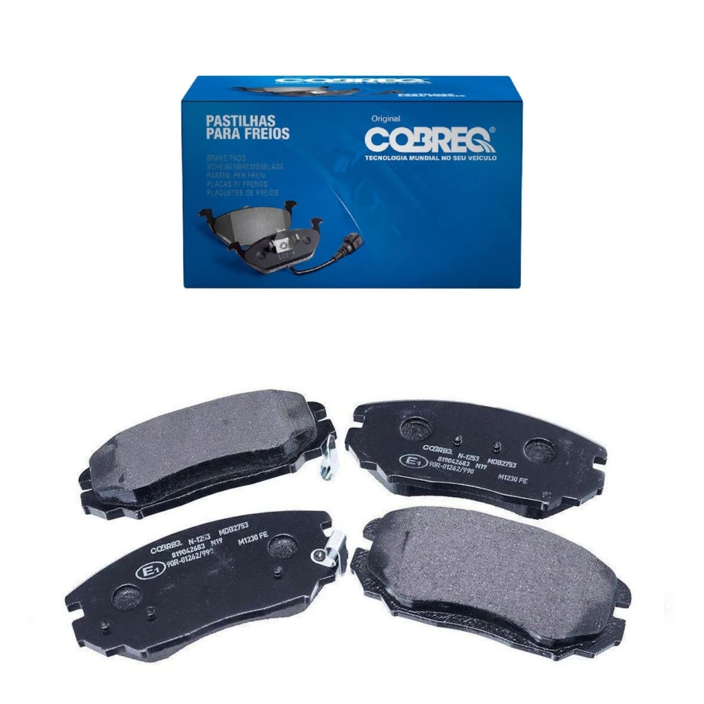 KIT 4 PASTILHA FREIO DIANTEIRO HYUNDAI AZERA 3.0 V6 2012 AZERA 3.3 2007 EQUUS 4.6 V8 2008 /SONATA 2.0 CRDI 2002 A 2006 - COBREQ KIT 4 PASTILHA FREIO DIANTEIRO HYUNDAI AZERA 3.0 V6 2012 AZERA 3.3 2007 EQUUS 4.6 V8 2008 /SONATA 2.0 CRDI 2002 A 2006 - COBREQ
