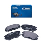 KIT 4 PASTILHA FREIO DIANTEIRO HYUNDAI AZERA 3.0 V6 2012 AZERA 3.3 2007 EQUUS 4.6 V8 2008 /SONATA 2.0 CRDI 2002 A 2006 - COBREQ