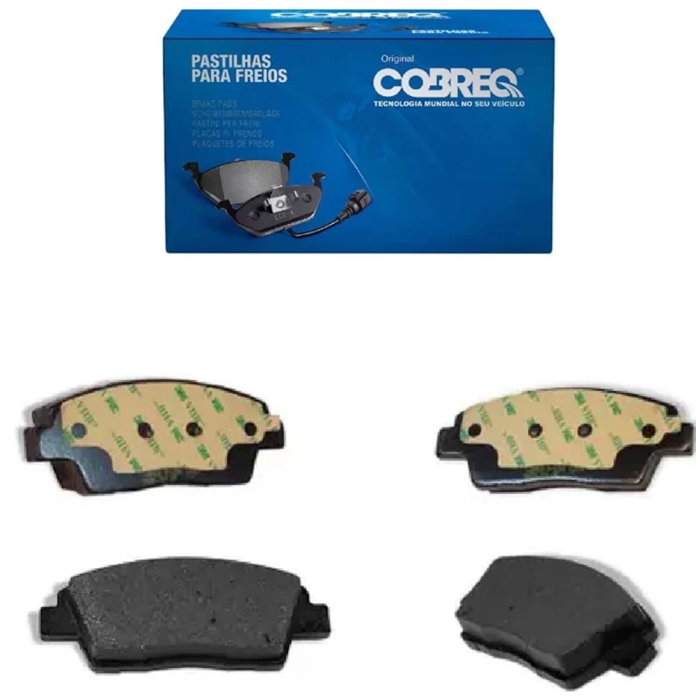 KIT 4 PASTILHA FREIO DIANTEIRO HYUNDAI HB20 COMFORT HB20 COMFORT PLUS /HB20 COMFORT STYLE /2012 /HB20S COMFORT PLUS 2013 - COBREQ KIT 4 PASTILHA FREIO DIANTEIRO HYUNDAI HB20 COMFORT HB20 COMFORT PLUS /HB20 COMFORT STYLE /2012 /HB20S COMFORT PLUS 2013 - COBREQ