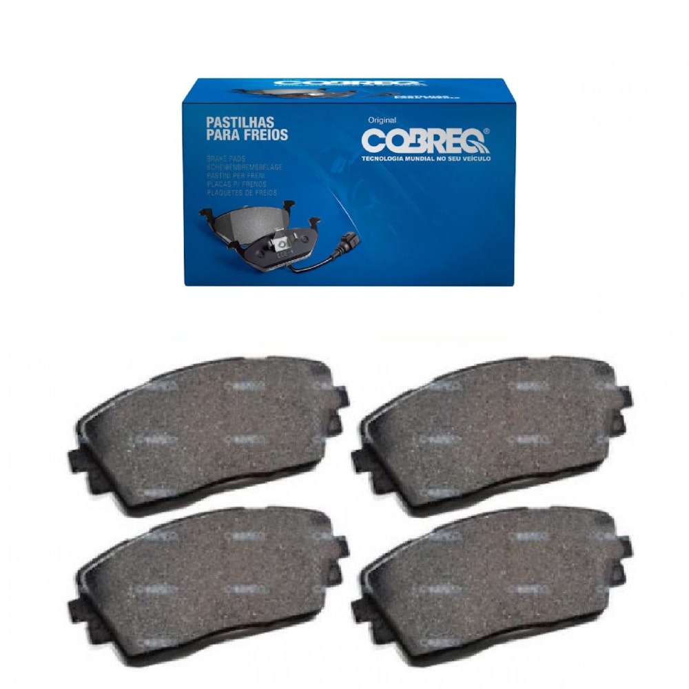 KIT 4 PASTILHA FREIO DIANTEIRO HYUNDAI I30 2.0 16V 09/12 / CARENS 1.6/1.8 EX/LX 2002 / CARENS 2.0 CRDI 2005 - COBREQ KIT 4 PASTILHA FREIO DIANTEIRO HYUNDAI I30 2.0 16V 09/12 / CARENS 1.6/1.8 EX/LX 2002 / CARENS 2.0 CRDI 2005 - COBREQ