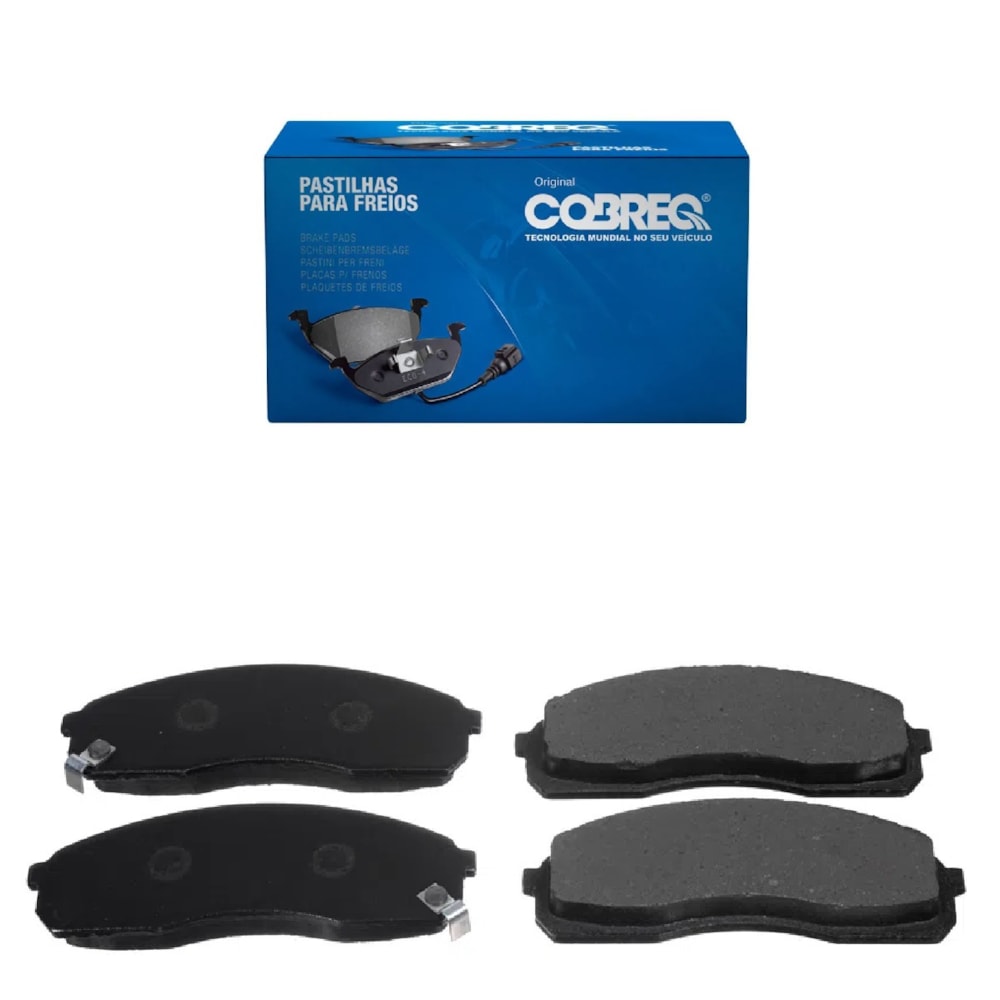 KIT 4 PASTILHA FREIO DIANTEIRO KIA MOTORS BESTA BONGO BESTA FURGAO BESTA GS 3.0 99/07 /BONGO K788 2015 /K2500 06/01 - COBREQ KIT 4 PASTILHA FREIO DIANTEIRO KIA MOTORS BESTA BONGO BESTA FURGAO BESTA GS 3.0 99/07 /BONGO K788 2015 /K2500 06/01 - COBREQ
