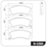 KIT 4 PASTILHA FREIO DIANTEIRO MITSUBISHI DIAMANTE 2.0/2.5 1992 / DIAMANTE 3.0 1993 / ECLIPSE 2.0 4X4 1991/1995 / - COBREQ KIT 4 PASTILHA FREIO DIANTEIRO MITSUBISHI DIAMANTE 2.0/2.5 1992 / DIAMANTE 3.0 1993 / ECLIPSE 2.0 4X4 1991/1995 / - COBREQ