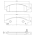 KIT 4 PASTILHA FREIO DIANTEIRO MITSUBISHI PAJERO DAKAR 3.2 4X4 2009 / PAJERO SPORT 2.5 TD 1997 / PAJERO SPORT 3.5 2004 - COBREQ KIT 4 PASTILHA FREIO DIANTEIRO MITSUBISHI PAJERO DAKAR 3.2 4X4 2009 / PAJERO SPORT 2.5 TD 1997 / PAJERO SPORT 3.5 2004 - COBREQ