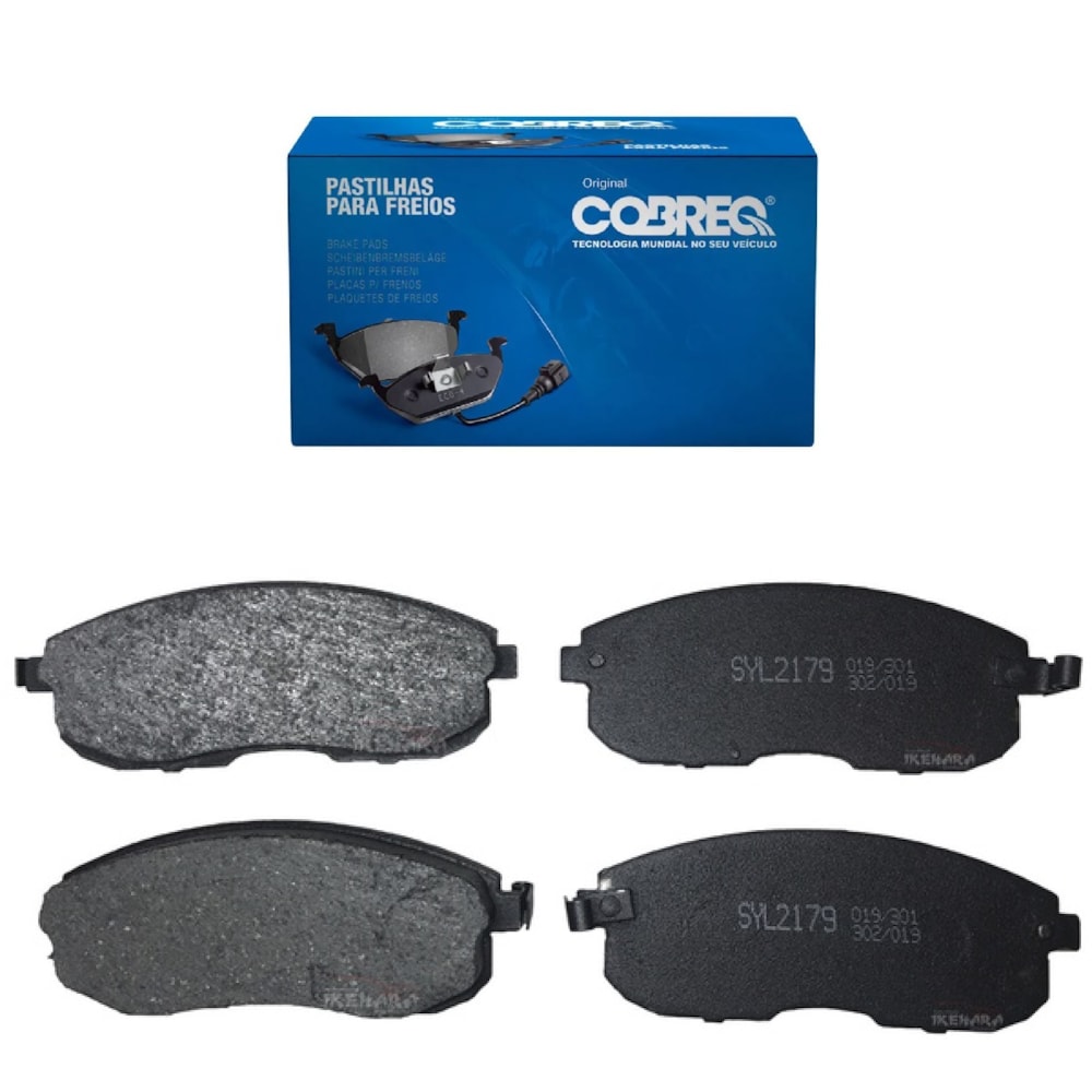 KIT 4 PASTILHA FREIO DIANTEIRO NISSAN 350 Z 2005 ALTIMA 2013 BLUEBIRD SYLPHY SYLPHY III 2012 CUBE 2007 JUKE 2010 - COBREQ KIT 4 PASTILHA FREIO DIANTEIRO NISSAN 350 Z 2005 ALTIMA 2013 BLUEBIRD SYLPHY SYLPHY III 2012 CUBE 2007 JUKE 2010 - COBREQ