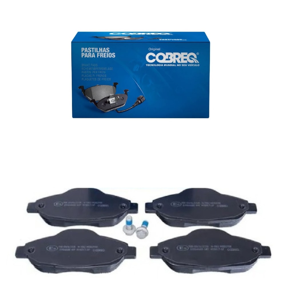 KIT 4 PASTILHA FREIO DIANTEIRO PEUGEOT 308 ALLURE/FELINE 2012 / 308 CC / 5008 2009 / 308/308 SW 2007 / 408 2.0 16V 2011 - COBREQ KIT 4 PASTILHA FREIO DIANTEIRO PEUGEOT 308 ALLURE/FELINE 2012 / 308 CC / 5008 2009 / 308/308 SW 2007 / 408 2.0 16V 2011 - COBREQ