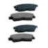 KIT 4 PASTILHA FREIO DIANTEIRO TOYOTA CAMRY 2.2 92/01 COROLLA 1.8 DX 99/02 COROLLA LE/SW 91/02 CORONA 2.0 92/01 - COBREQ