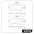 KIT 4 PASTILHA FREIO DIANTEIRO TOYOTA COROLLA 1.8 2005 A 2008 / COROLLA 1.4 2001 A 2007 / COROLLA 1.6 2002 A 2008 - COBREQ KIT 4 PASTILHA FREIO DIANTEIRO TOYOTA COROLLA 1.8 2005 A 2008 / COROLLA 1.4 2001 A 2007 / COROLLA 1.6 2002 A 2008 - COBREQ