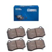 KIT 4 PASTILHA FREIO DIANTEIRO TOYOTA FORTURNER 2.5 04/15 / HILUX 2.5 L 16V 2008 / HILUX PICKUP 2.5 2012 - COBREQ