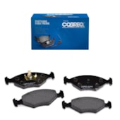 KIT 4 PASTILHA FREIO DIANTEIRO VOLKSWAGEN GOL 97/09  GOL G III 99/05 GOL G IV 05/09 PARATI 1.0 95/09 SAVEIRO 95/09 - COBREQ