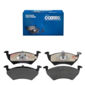 KIT 4 PASTILHA FREIO DIANTEIRO VW VOLKSWAGEN UP 1.0 MPI 2014 - COBREQ