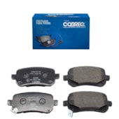 KIT 4 PASTILHA FREIO TRASEIRO CHRYSLER GRAN CARAVAN 2010 /DODGE JOURNEY 2.7 2008 FIAT FREEMONT EMOTION/PRECISION 2.4 11 - COBREQ