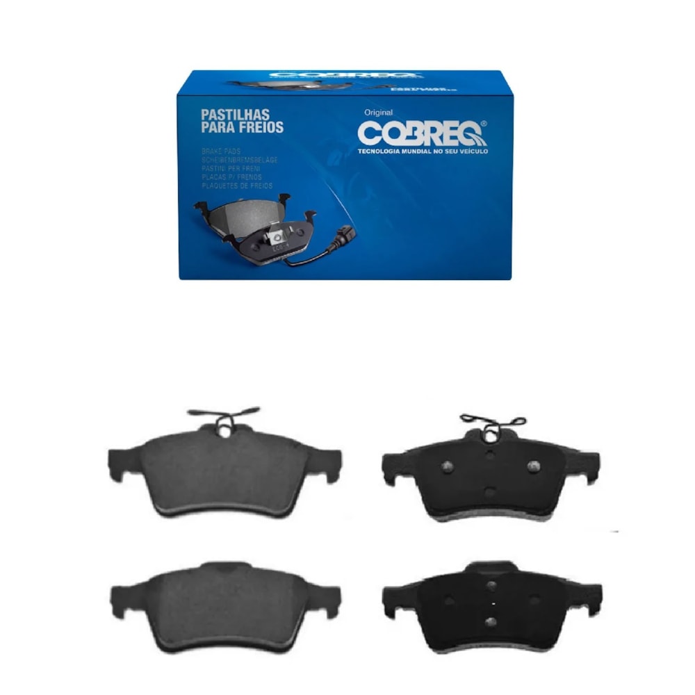KIT 4 PASTILHA FREIO TRASEIRO CITROEN C5 2008 EM DIANTE /FORD FOCUS HATCH /SEDAN /2008 EM DIANTE /FOCUS POWER SHIFT 2014 - COBREQ KIT 4 PASTILHA FREIO TRASEIRO CITROEN C5 2008 EM DIANTE /FORD FOCUS HATCH /SEDAN /2008 EM DIANTE /FOCUS POWER SHIFT 2014 - COBREQ