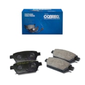 KIT 4 PASTILHA FREIO TRASEIRO FORD FUSION 2005 A 2012 / MAZDA MAZDA6 2002 A 2006 - COBREQ