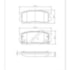 KIT 4 PASTILHA FREIO TRASEIRO GM CHEVROLET CAPTIVA 2006 / EQUINOX 2009 - COBREQ KIT 4 PASTILHA FREIO TRASEIRO GM CHEVROLET CAPTIVA 2006 / EQUINOX 2009 - COBREQ