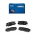 KIT 4 PASTILHA FREIO TRASEIRO GM CHEVROLET CAPTIVA 2006 / EQUINOX 2009 - COBREQ KIT 4 PASTILHA FREIO TRASEIRO GM CHEVROLET CAPTIVA 2006 / EQUINOX 2009 - COBREQ