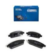 KIT 4 PASTILHA FREIO TRASEIRO GM CHEVROLET CRUZE 2017 EM DIANTE - COBREQ KIT 4 PASTILHA FREIO TRASEIRO GM CHEVROLET CRUZE 2017 EM DIANTE - COBREQ