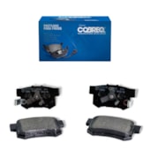 KIT 4 PASTILHA FREIO TRASEIRO HONDA ACCORD VIII 2.0 / CRV EXL/LX 2.0 2008 / CRV 2.0 / CRV 2.2 CTDI/VTEC 2002 A 2006 - COBREQ