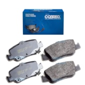 KIT 4 PASTILHA FREIO TRASEIRO TOYOTA AURIS / COROLLA 1.8 / 06/12 / COROLLA 1.6/1.8 06/11 / COROLLA 1.8 16V GLI 10/14 - COBREQ