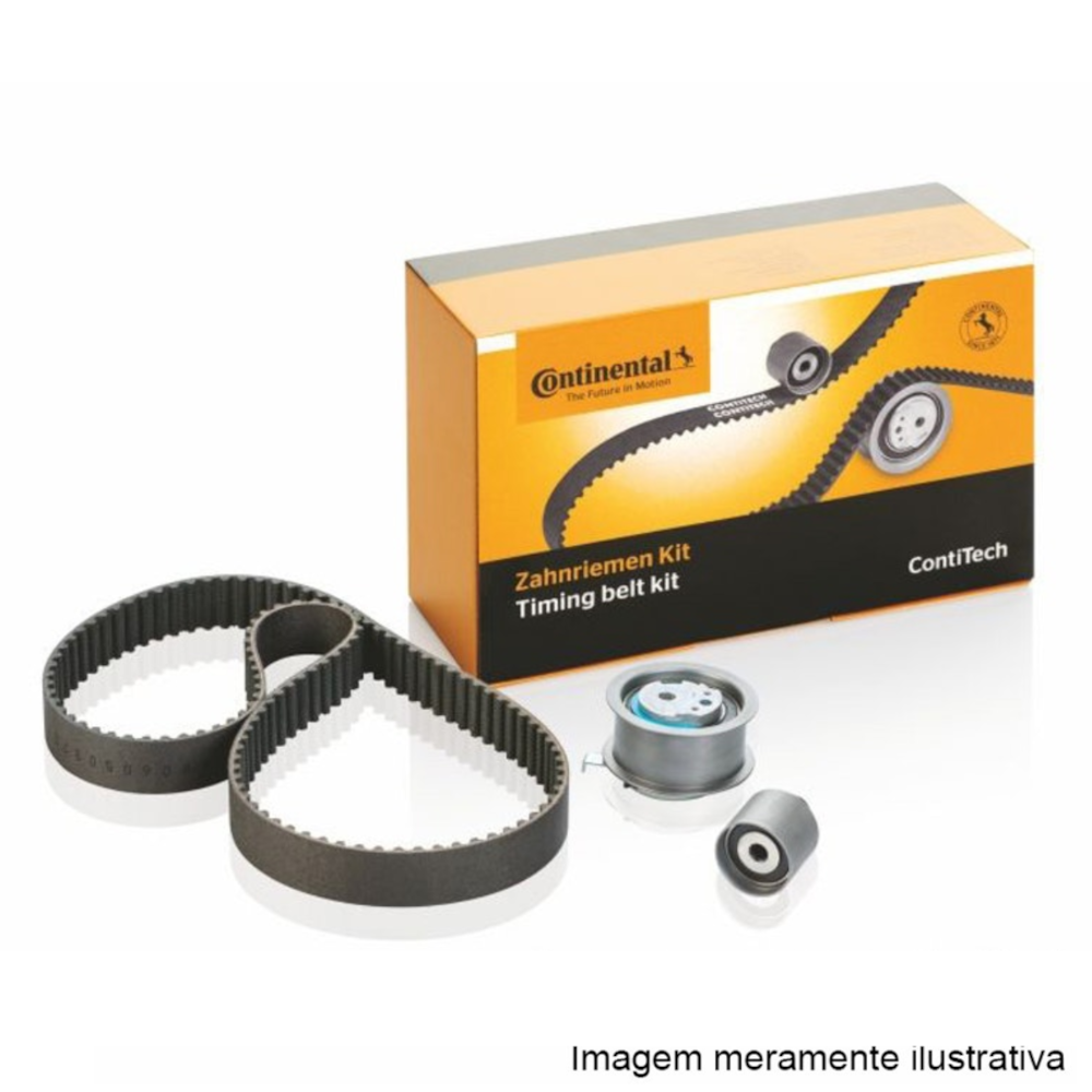 KIT CORREIA DENTADA FIAT BRAVO / LINEA / 1.4 2009 EM DIANTE / DOBLO / PALIO / 1.3 2000 A 2005 / PUNTO 1.4 2009 EM DIANTE - CONTITECH