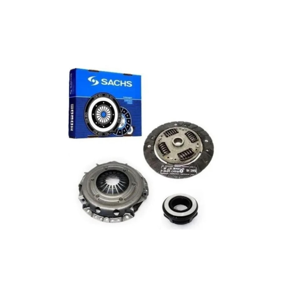 KIT EMBREAGEM VW VOLKSWAGEN GOL 1.0 8V 1996 EM DIANTE / PARATI 1.0 16V ANTERIOR 2000  - SACHS KIT EMBREAGEM VW VOLKSWAGEN GOL 1.0 8V 1996 EM DIANTE / PARATI 1.0 16V ANTERIOR 2000  - SACHS