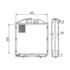 KIT MONTAGEM RADIADOR MWM TRATOR D225-6 / D229-6  - NOBRE