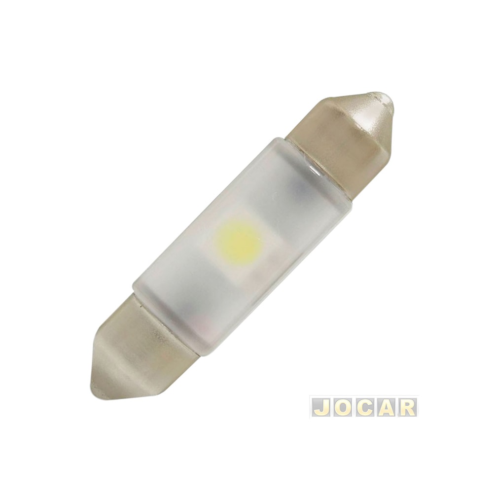 LAMPADA LED MINIATURA 6411 12V 1W SV8.5-8 5000K 41MM - HELLA LAMPADA LED MINIATURA 6411 12V 1W SV8.5-8 5000K 41MM - HELLA