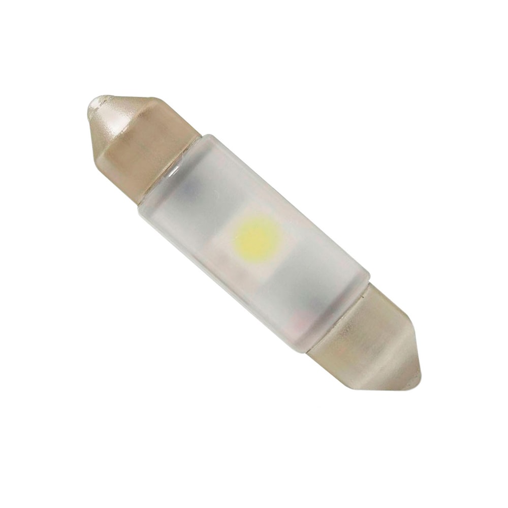 LAMPADA LED MINIATURA 6411 12V 1W SV8.5-8 6500K 41MM - HELLA LAMPADA LED MINIATURA 6411 12V 1W SV8.5-8 6500K 41MM - HELLA